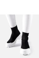 Czarne sneakersy z elastyczną cholewką Varden - Solea Solea Czarne sneakersy z elastyczną cholewką Varden - Solea Solea