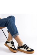 Czarne sneakersy zapinane na rzepy Mena - Solea Solea Czarne sneakersy zapinane na rzepy Mena - Solea Solea