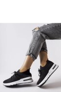 Czarne sneakersy zdobione połyskującą nitką Randolph - Solea Solea Czarne sneakersy zdobione połyskującą nitką Randolph - Solea Solea