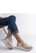 Beżowe sneakersy na platformie Cremorna - Solea Solea Beżowe sneakersy na platformie Cremorna - Solea Solea