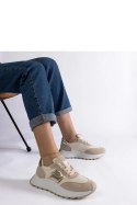 Beżowe sneakersy na platformie Cremorna - Solea Solea Beżowe sneakersy na platformie Cremorna - Solea Solea