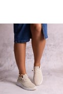 Beżowe wsuwane sneakersy Gaberla - Solea Solea Beżowe wsuwane sneakersy Gaberla - Solea Solea