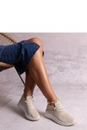Beżowe wsuwane sneakersy Gaberla - Solea Solea Beżowe wsuwane sneakersy Gaberla - Solea Solea