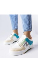 Beżowo-niebieskie buty na platformie Harter - Solea Solea Beżowo-niebieskie buty na platformie Harter - Solea Solea