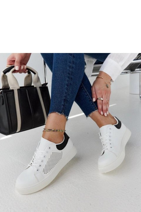 Białe ażurowe sneakersy Semhar - Solea Solea Białe ażurowe sneakersy Semhar - Solea Solea