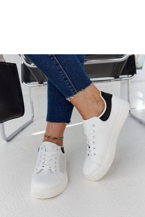 Białe ażurowe sneakersy Semhar - Solea Solea Białe ażurowe sneakersy Semhar - Solea Solea