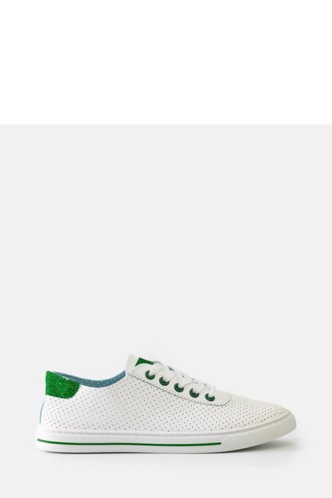Białe perforowane sneakersy Ruala - Solea Solea Białe perforowane sneakersy Ruala - Solea Solea