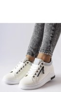 Białe sneakersy na koturnie Birmingham - Solea Solea Białe sneakersy na koturnie Birmingham - Solea Solea