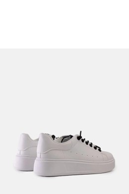 Białe sneakersy z efektownym zdobieniem Asmait - Solea Solea