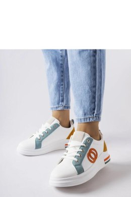 Białe sneakersy z kolorowymi wstawkami Passaic - Solea Solea