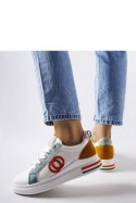 Białe sneakersy z kolorowymi wstawkami Passaic - Solea Solea Białe sneakersy z kolorowymi wstawkami Passaic - Solea Solea