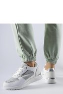 Białe sneakersy z ozdobną nitką Facondo - Solea Solea Białe sneakersy z ozdobną nitką Facondo - Solea Solea