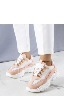 Biało-różowe sneakersy Mindy - Solea Solea