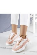 Biało-różowe sneakersy Mindy - Solea Solea Biało-różowe sneakersy Mindy - Solea Solea
