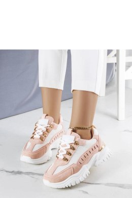 Biało-różowe sneakersy Mindy - Solea Solea