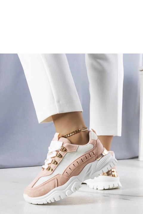 Biało-różowe sneakersy Mindy - Solea Solea Biało-różowe sneakersy Mindy - Solea Solea
