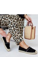 Czarne espadryle z cyrkoniami Abia - Solea Solea Czarne espadryle z cyrkoniami Abia - Solea Solea