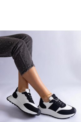 Czarne sneakersy na platformie Cremorna - Solea Solea