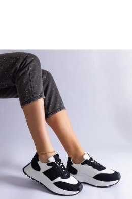 Czarne sneakersy na platformie Cremorna - Solea Solea