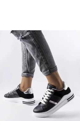 Czarne sneakersy z wstawkami Deans - Solea Solea
