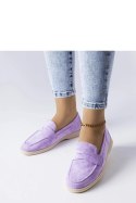 Fioletowe mokasyny z eko-zamszu Ferragus - Solea Solea Fioletowe mokasyny z eko-zamszu Ferragus - Solea Solea