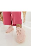 Różowe materiałowe sneakersy Ornella - Solea Solea