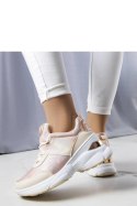 Różowe sneakersy z metalicznymi wstawkami Ruais - Solea Solea Różowe sneakersy z metalicznymi wstawkami Ruais - Solea Solea