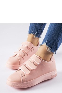 Różowe sneakersy zapinane na rzepy Paré - Solea Solea