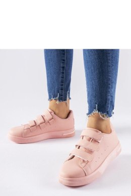 Różowe sneakersy zapinane na rzepy Paré - Solea Solea
