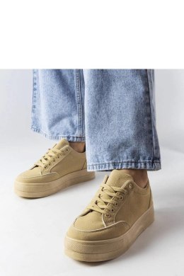 Beżowe sneakersy na platformie Amathymes - Solea Solea