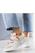 Beżowe sneakersy z łączonych materiałów Traci - Solea Solea Beżowe sneakersy z łączonych materiałów Traci - Solea Solea