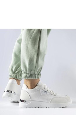Białe materiałowe sneakersy Geraldino - Solea Solea