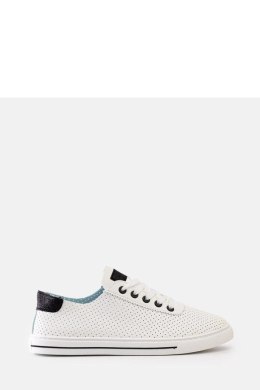 Białe perforowane sneakersy Ruala - Solea Solea