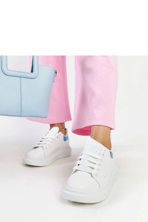 Białe sneakersy eko-skórzane Fatimah - Solea Solea Białe sneakersy eko-skórzane Fatimah - Solea Solea