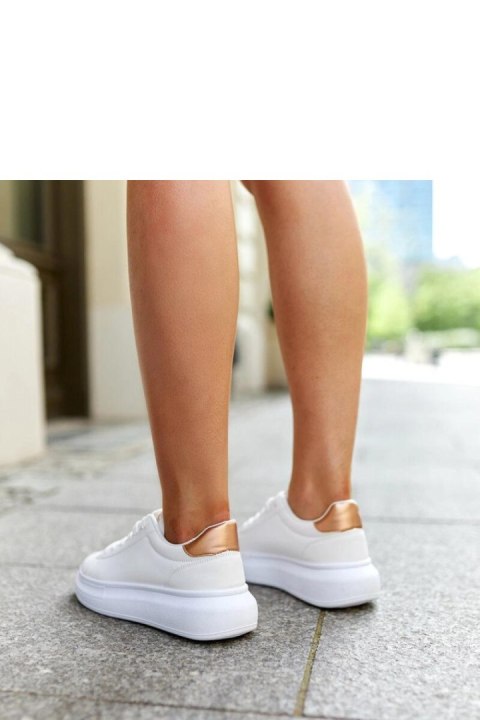 Białe sneakersy na grubej podeszwie Ivalu - Solea Solea Białe sneakersy na grubej podeszwie Ivalu - Solea Solea
