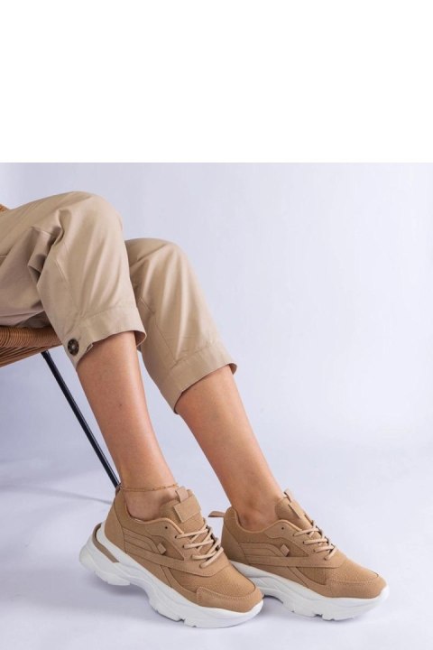 Brązowe sneakersy na grubszej podeszwie Guerrera - Solea Solea Brązowe sneakersy na grubszej podeszwie Guerrera - Solea Solea
