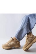 Ciemnobeżowe masywne sneakersy Brunswick - Solea Solea