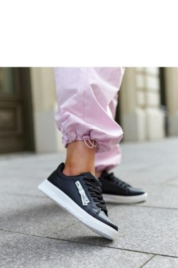 Czarne sneakersy eko skóra Brecht - Solea Solea