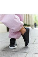 Czarne sneakersy eko skóra Brecht - Solea Solea