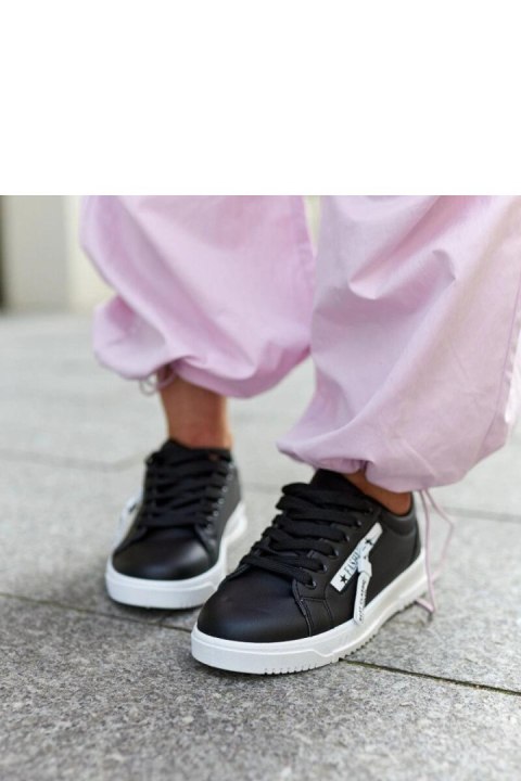 Czarne sneakersy eko skóra Brecht - Solea Solea Czarne sneakersy eko skóra Brecht - Solea Solea