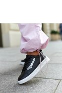 Czarne sneakersy eko skóra Brecht - Solea Solea