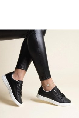 Czarne sneakersy eko skóra Cathleen - Solea Solea