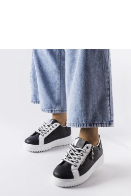 Czarne sneakersy na platformie Romola - Solea Solea