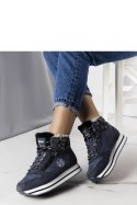 Granatowe botki LCJ-22-31-1450L Lee Cooper - Solea Solea