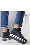 Granatowe botki LCJ-22-31-1450L Lee Cooper - Solea Solea