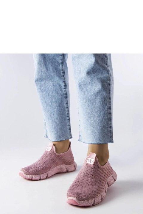 Różowe wsuwane sneakersy Yellville - Solea Solea Różowe wsuwane sneakersy Yellville - Solea Solea