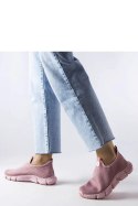 Różowe wsuwane sneakersy Yellville - Solea Solea Różowe wsuwane sneakersy Yellville - Solea Solea