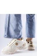 Beżowe sneakersy na masywnej podeszwie Arpaia - Solea Solea Beżowe sneakersy na masywnej podeszwie Arpaia - Solea Solea