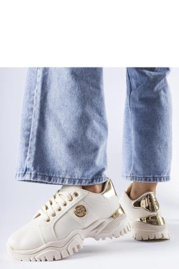 Beżowe sneakersy na masywnej podeszwie Arpaia - Solea Solea