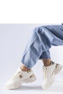 Beżowe sneakersy na masywnej podeszwie Arpaia - Solea Solea Beżowe sneakersy na masywnej podeszwie Arpaia - Solea Solea